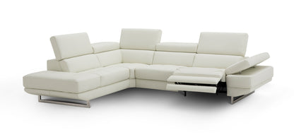 J&M Furniture Annalaise LHF Chaise Snow White