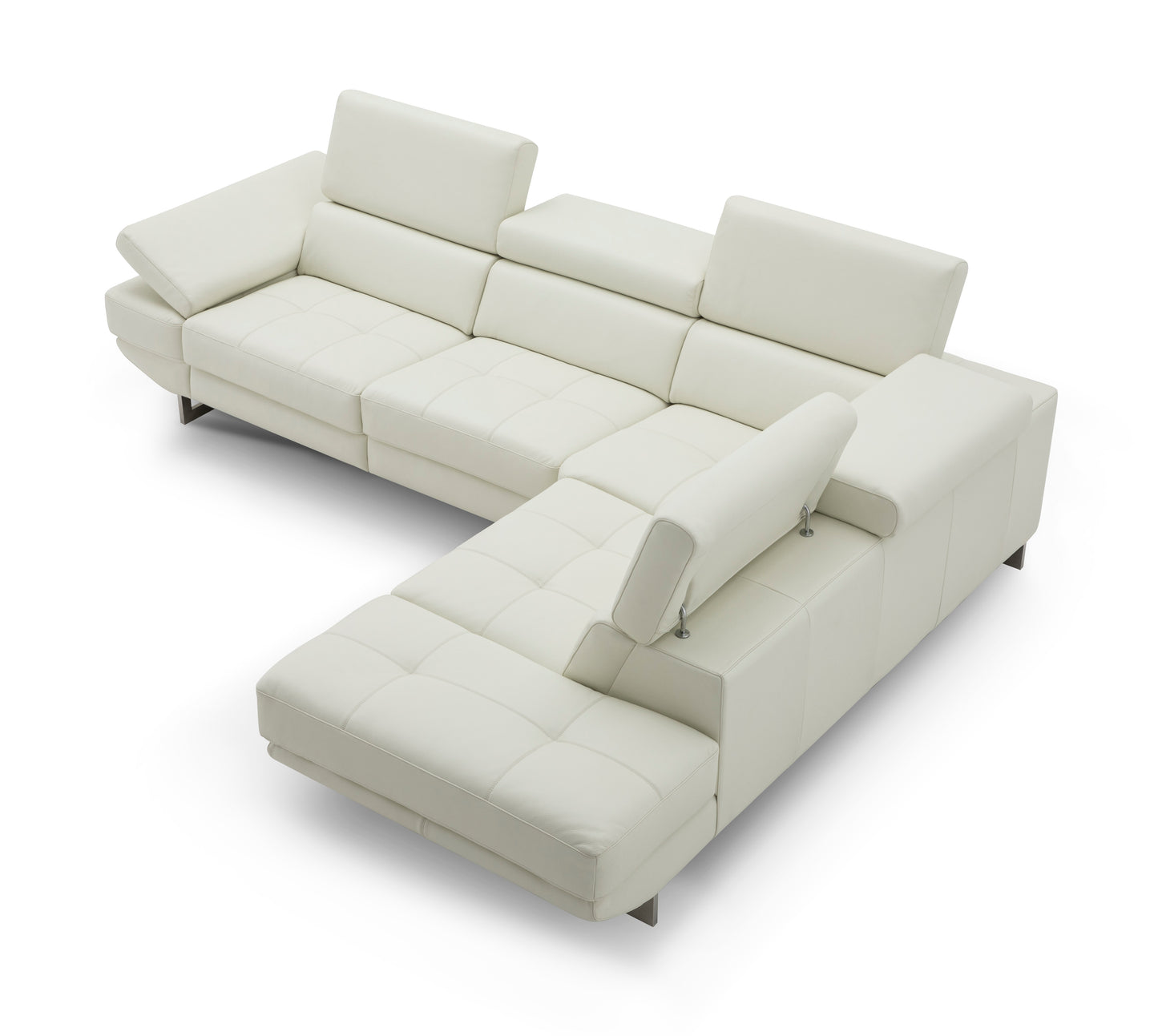 J&M Furniture Annalaise RHF Chaise Snow White