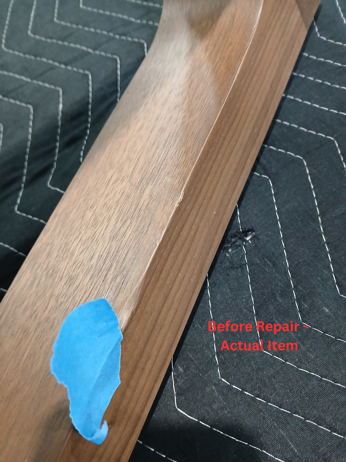 Tabselect Extendable Glass Dining Table With Wooden Legs – Professionally Repaired Open-Box