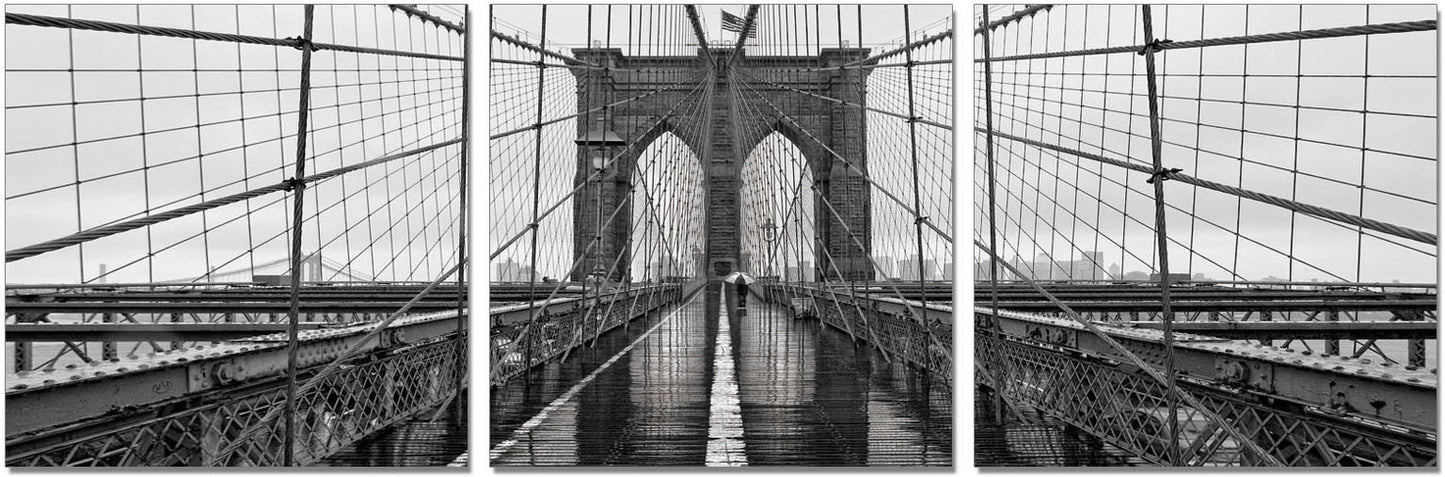 J&M Furniture Wall Art Brooklyn Bridge Classic