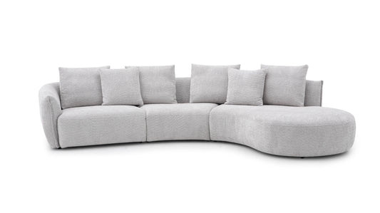 J&M Furniture Hamilton Sectional in RHF Chaise