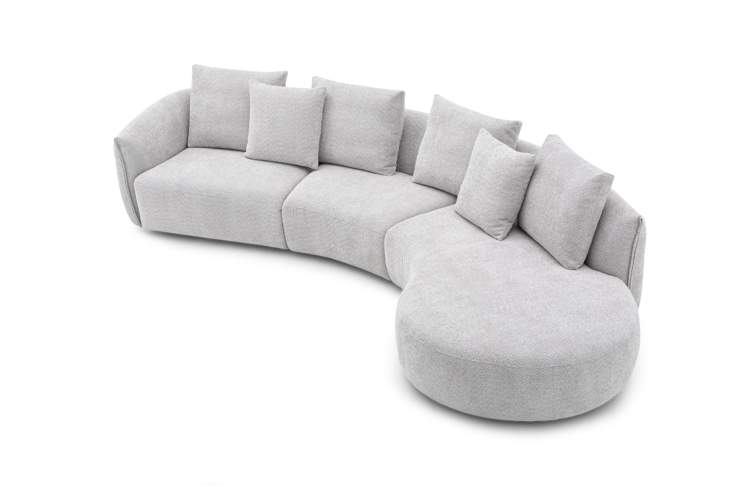 J&M Furniture Hamilton Sectional in RHF Chaise