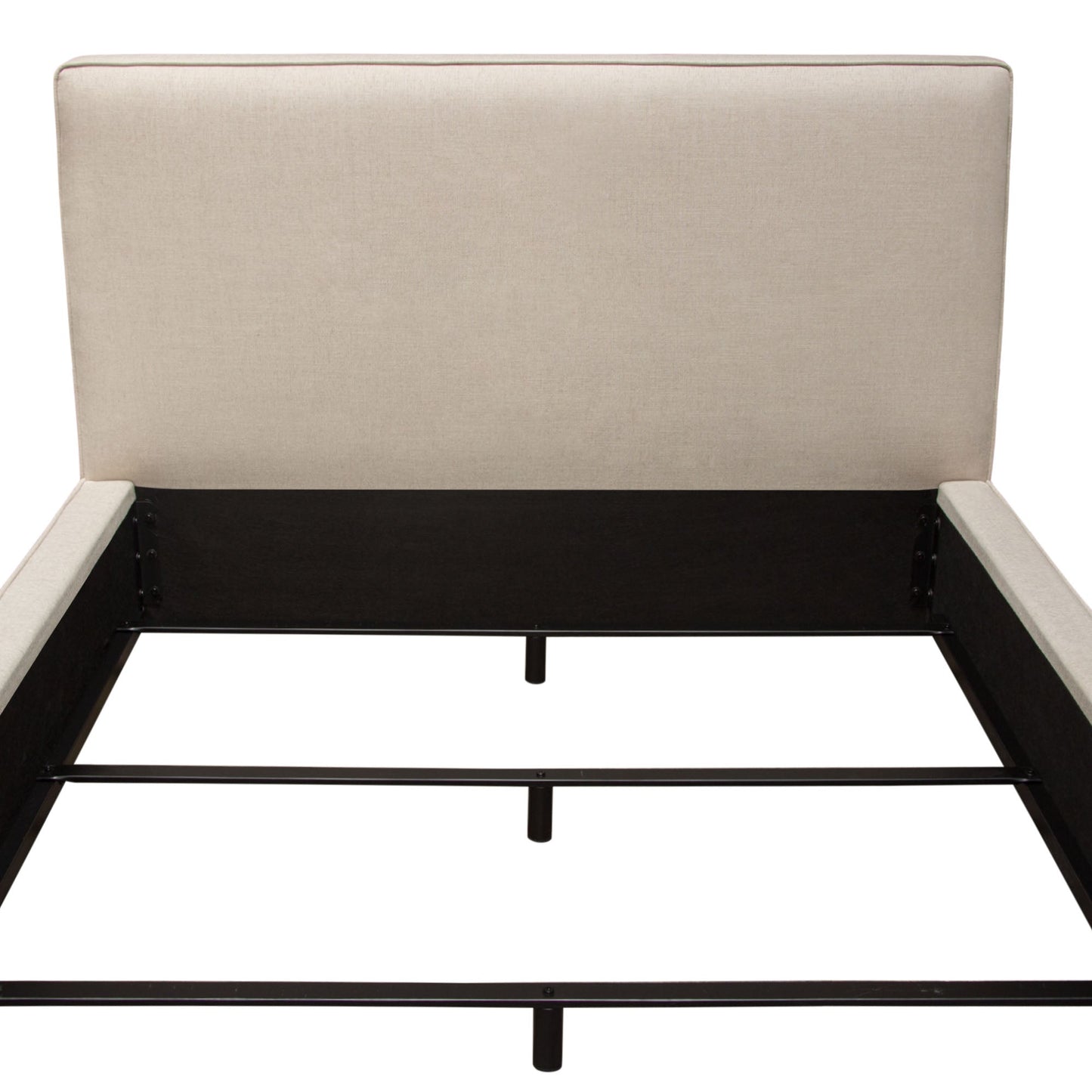 Cloud 43" Low Profile Eastern King Bed in Sand Fabric by Diamond Sofa