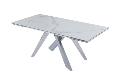 J&M Furniture MC Carrara Extension Table