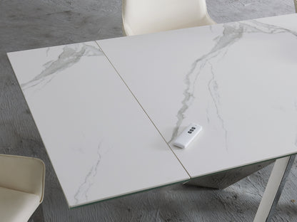 J&M Furniture MC Carrara Extension Table