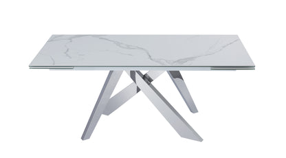 J&M Furniture MC Carrara Extension Table