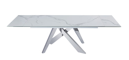 J&M Furniture MC Carrara Extension Table