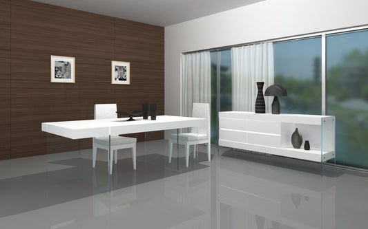 J&M Furniture Cloud Modern Dining in High Gloss