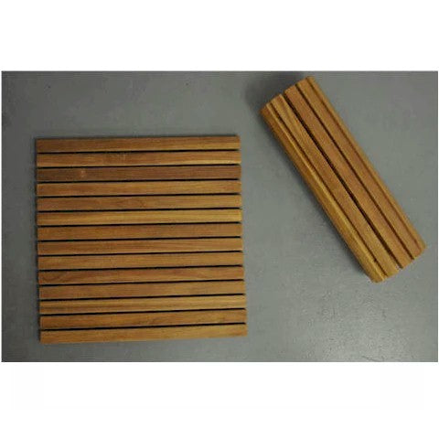 Anderson Teak Shower Mat Roll It and Go!