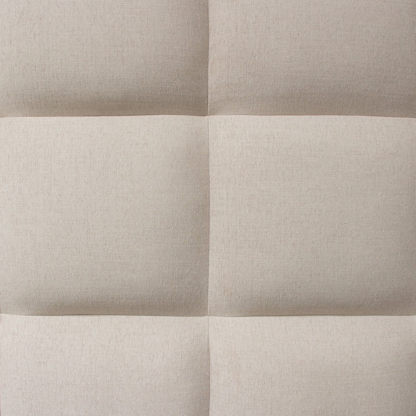 Devon Grid Tufted Queen Bed in Sand Fabric by Diamond Sofa