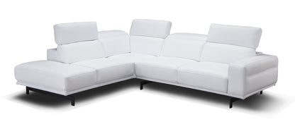 J&M Furniture Davenport Snow White in Left Facing