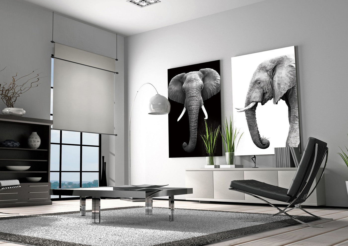 J&M Furniture Wall Art Tusk