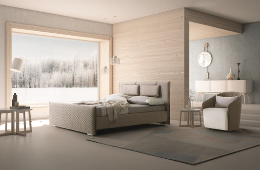 J&M Furniture Evergreen Queen Bed