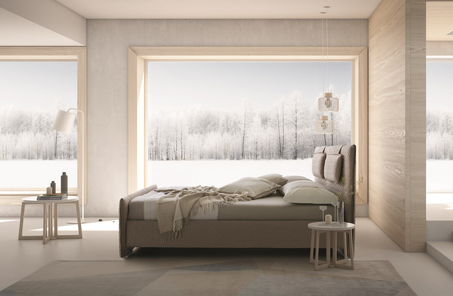J&M Furniture Evergreen King Bed