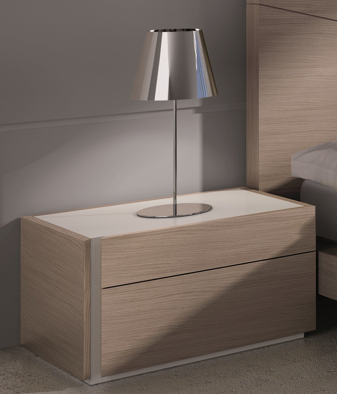 J&M Furniture Evora Left Facing Night Stand