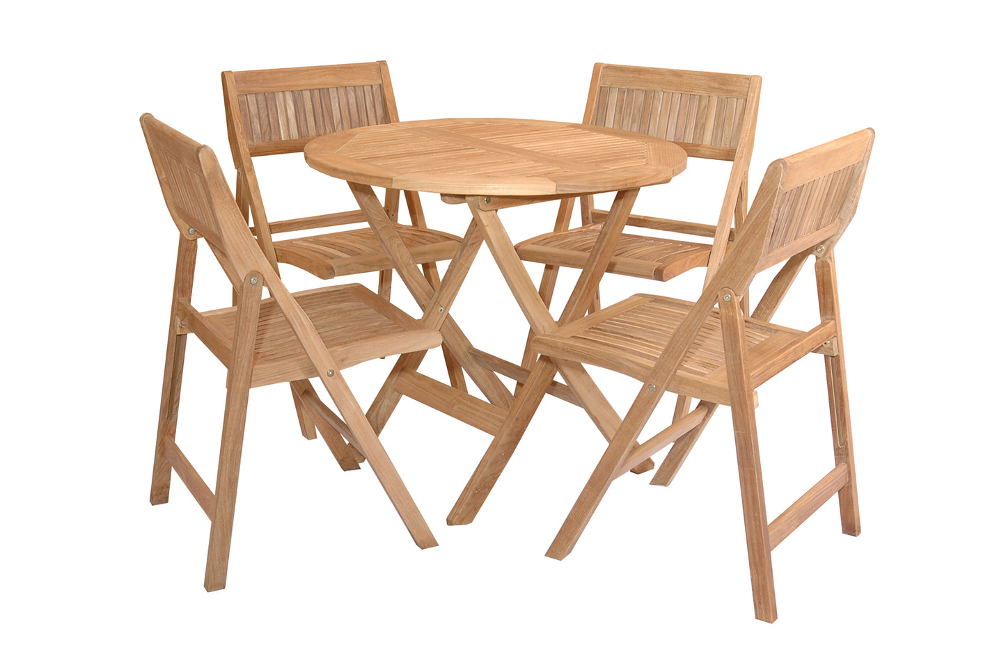 Anderson Teak Windsor 5-pieces Round Bistro Set