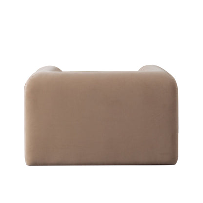 Form Chair in Camel Performance Velvet by Diamond Sofa