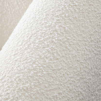 Form Chair in Ivory Boucle Fabric by Diamond Sofa