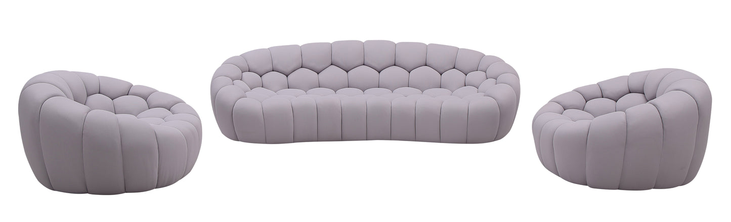 J&M Furniture Fantasy Sofa in Grey