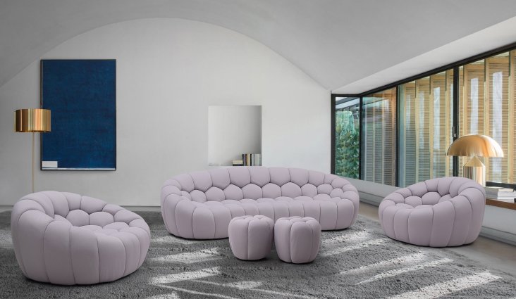 J&M Furniture Fantasy Sofa in Grey