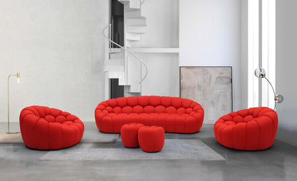 J&M Furniture Fantasy Chair in Red