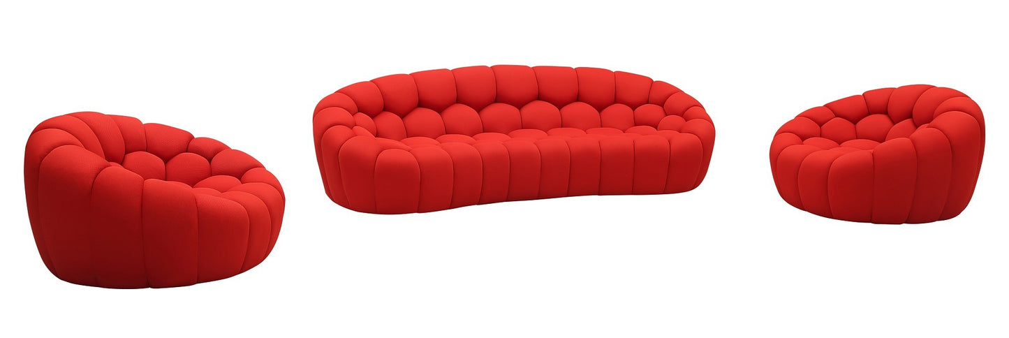 J&M Furniture Fantasy Chair in Red