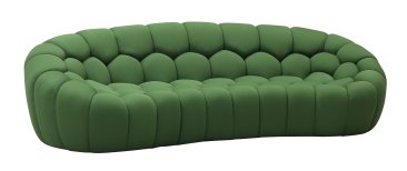 J&M Furniture Fantasy Sofa in Green
