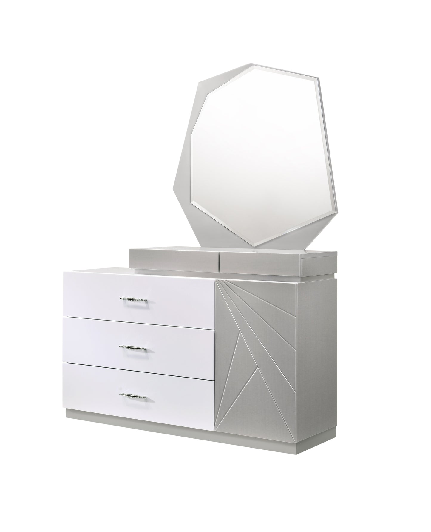 J&M Furniture Florence Dresser & Mirror
