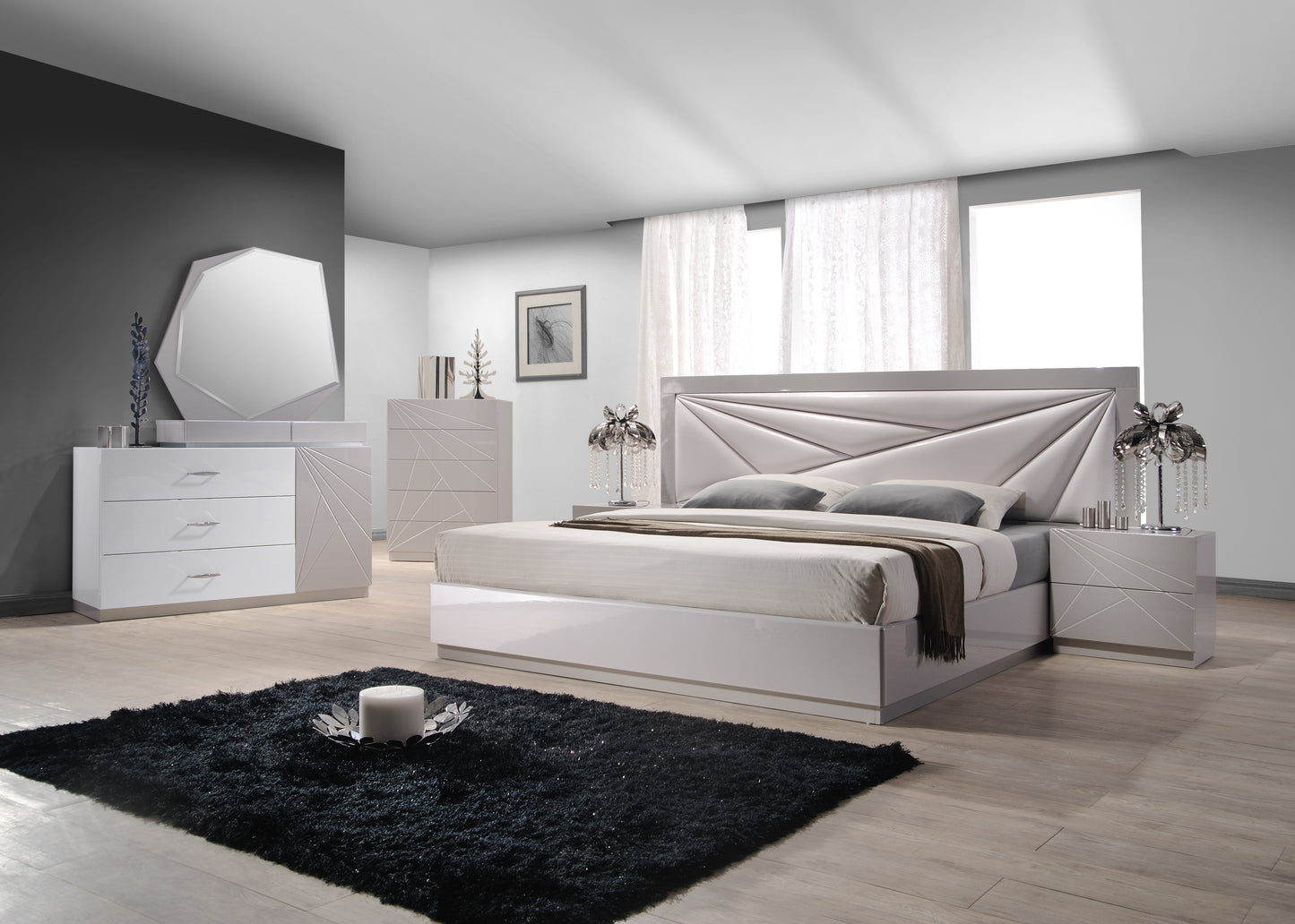 J&M Furniture Florence Queen Size Bed
