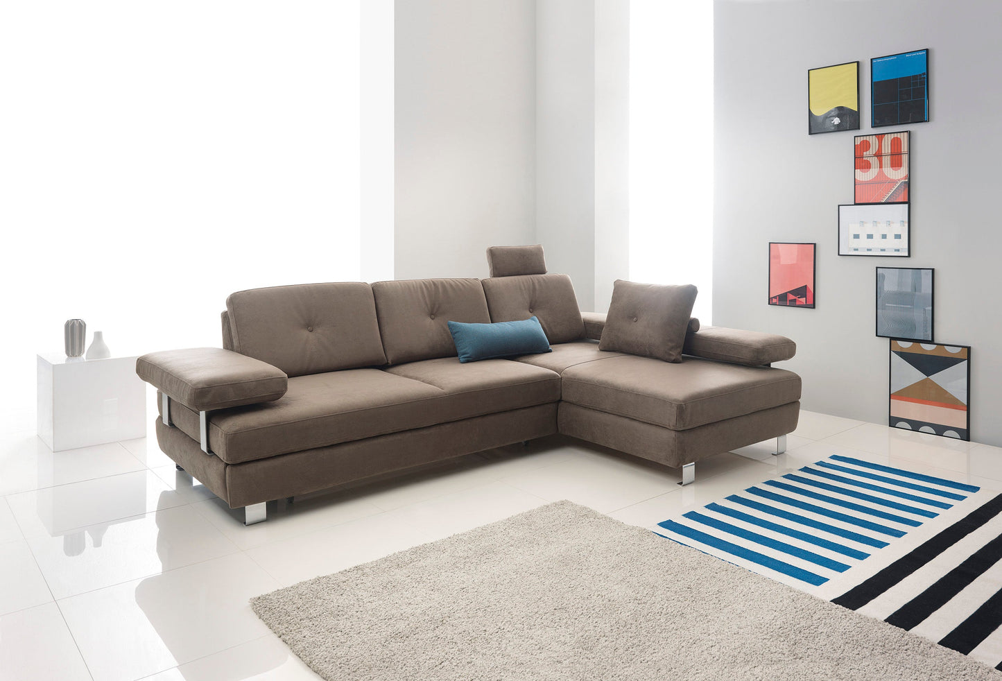 Maxima House GARDA Sectional Sleeper Sofa