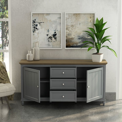 Anderson Teak Chenon Sideboard - Grey & Brown