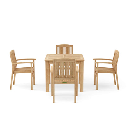 Anderson Teak SET-21 5-pc Bistro Table Set