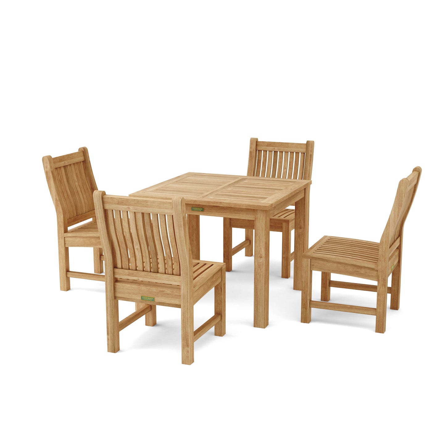 Anderson Teak SET-38 5-pc Bistro Table Set