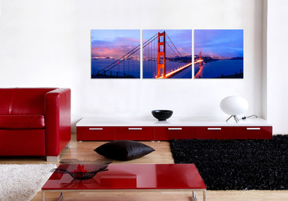 J&M Furniture Wall Art Golden Gate Bridge