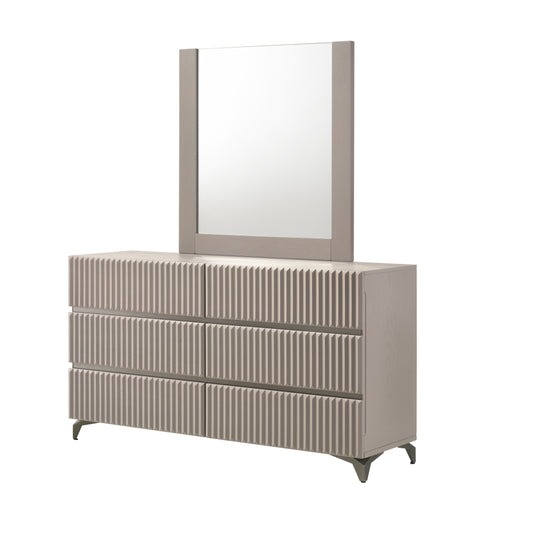 J&M Furniture Grace Dresser + Mirror