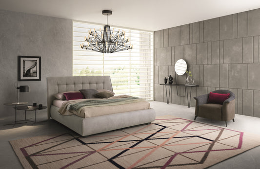 J&M Furniture Guscio Queen Storage Bed