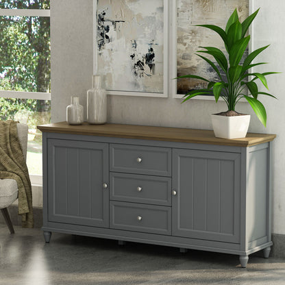 Anderson Teak Chenon Sideboard - Grey & Brown