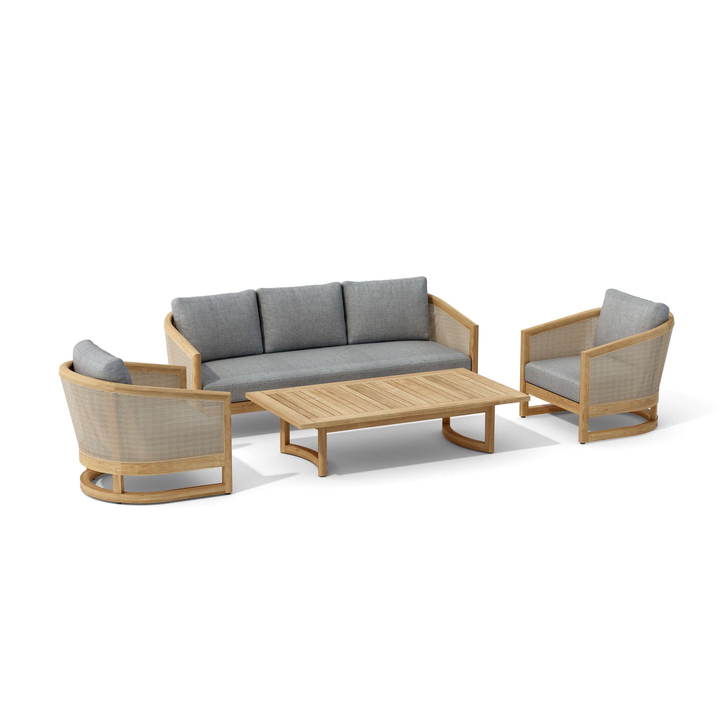 Anderson Teak SET-333 4-pc Catania Deep Seating Set