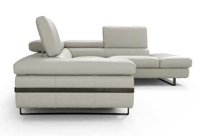 J&M Furniture I867 Left Hand Facing Chaise in Right Grey