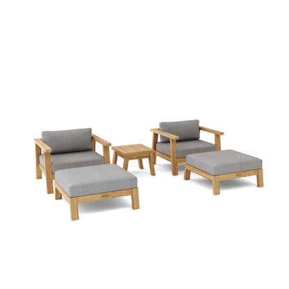 Anderson Teak SET-323 5-pc Palermo Deep Seating