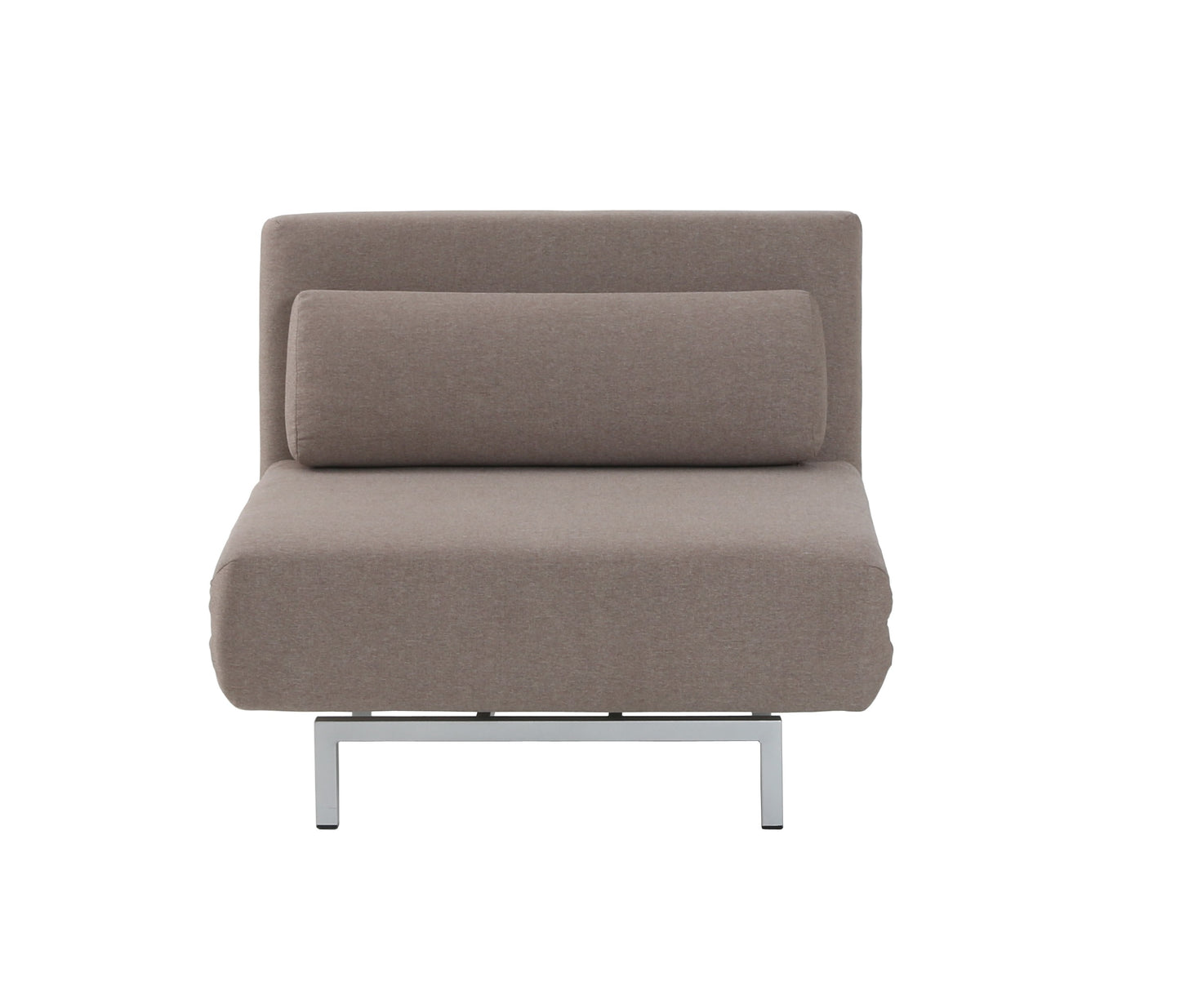 J&M Furniture Premium Chair Bed LK06-1 in Beige Fabric