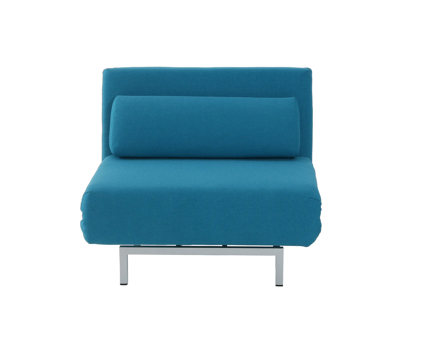 J&M Furniture Premium Chair Bed LK06-1 in Teal Fabric