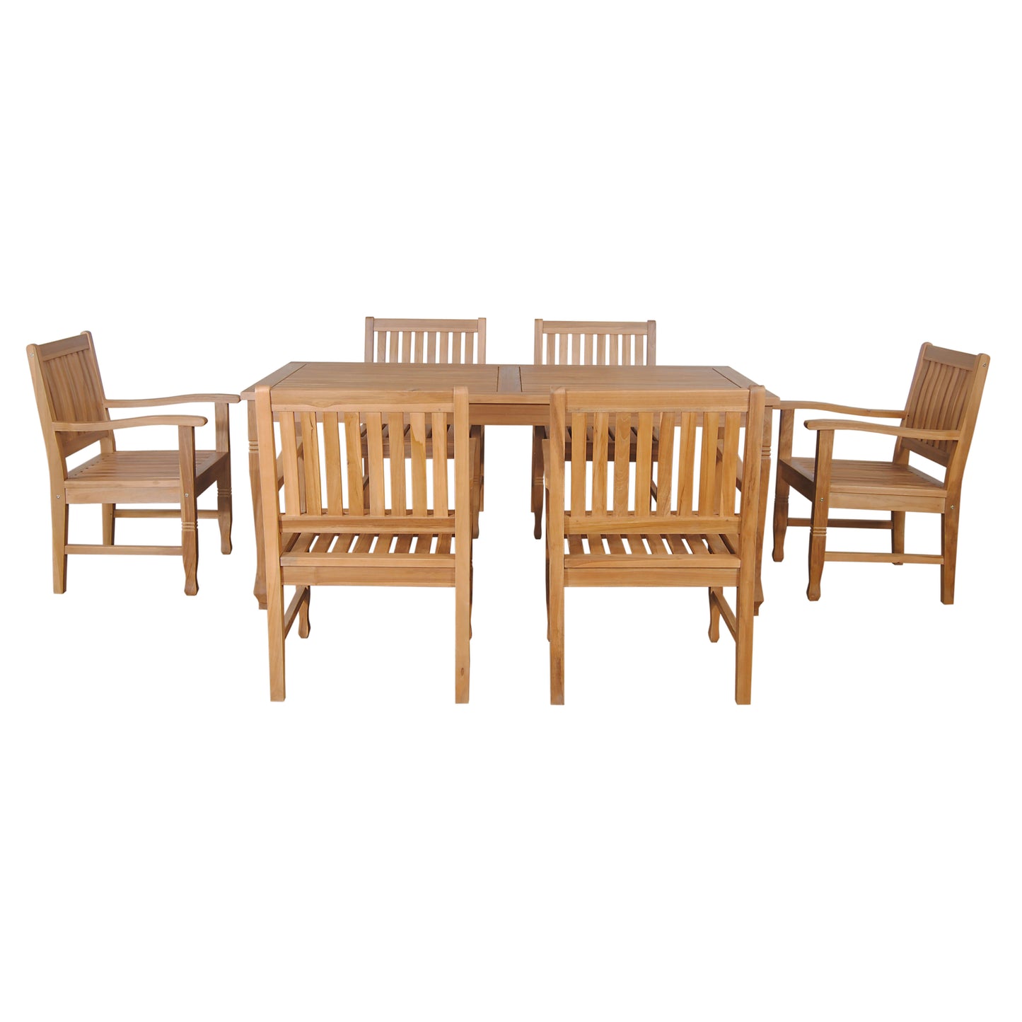 Anderson Teak Rockford 7-Pieces Dining Set