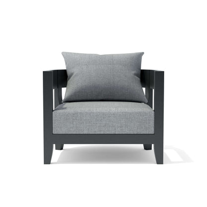 Anderson Teak Coronado Deep Seating Aluminum Armchair