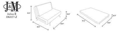 J&M Furniture Julius Double Sofa Bed