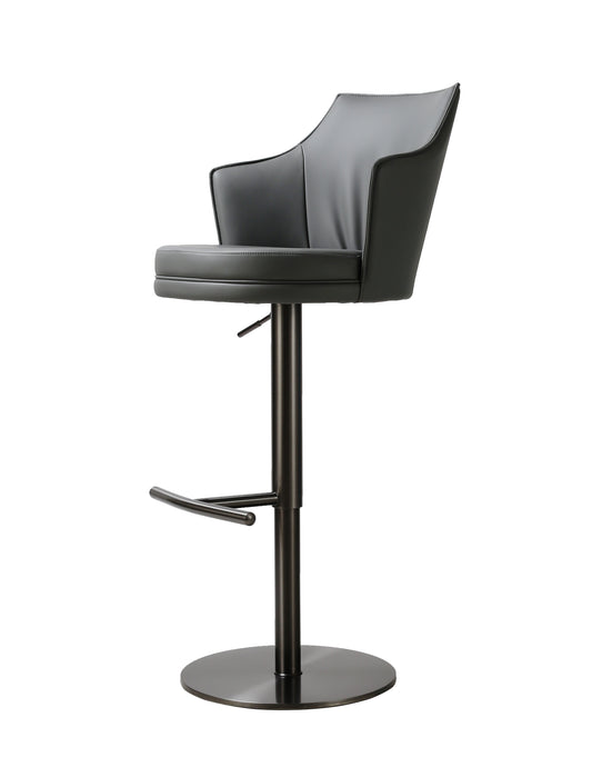 J&M Furniture K C218A-53 Charcoal Barstool