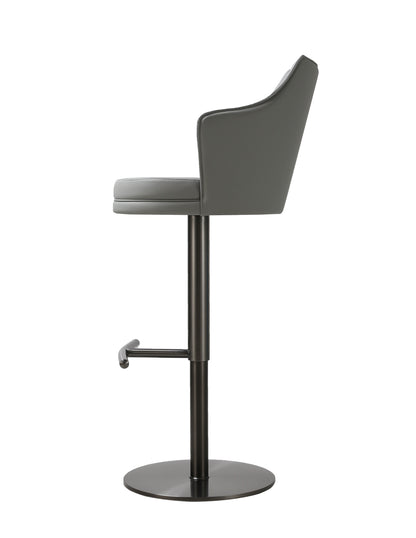 J&M Furniture K C218A-53 Grey Barstool