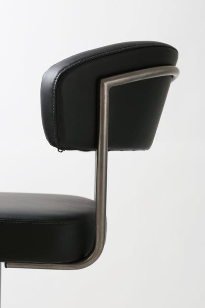J&M Furniture K C218A-930 Black Barstool
