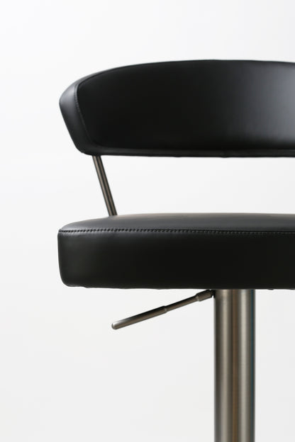J&M Furniture K C218A-930 Black Barstool