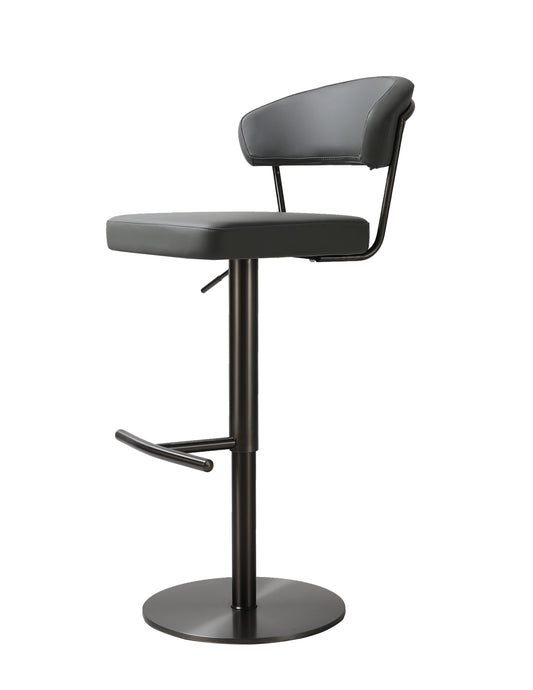 J&M Furniture K C218A-930 Charcoal Barstool